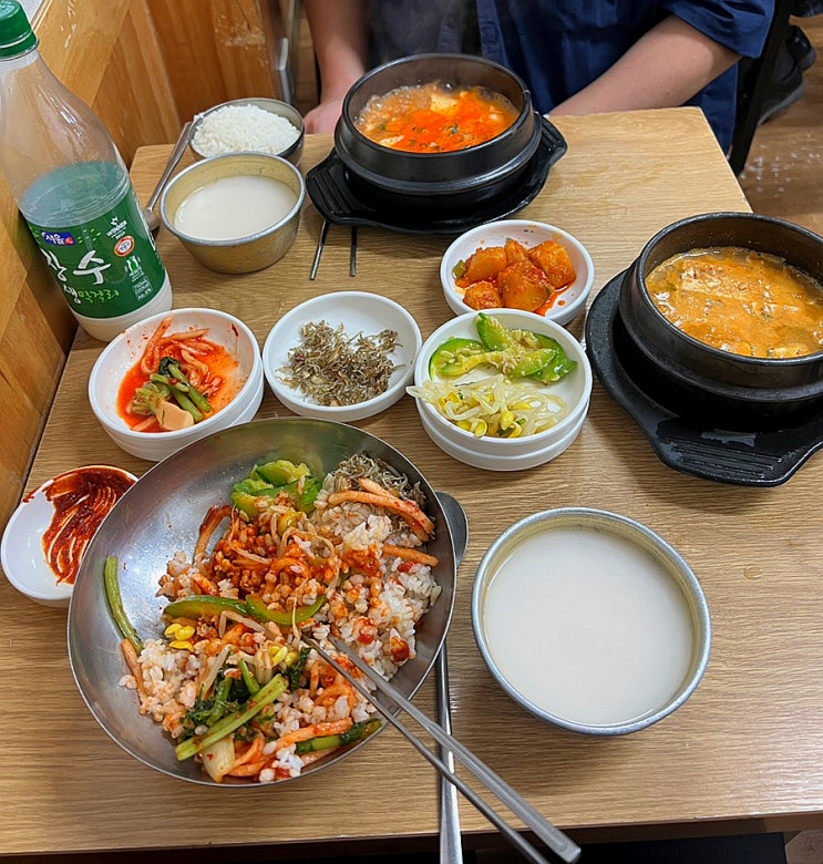  경동시장 나만 알고 싶은 충북보리밥집 다퍼줘횟집 내돈내산 후기