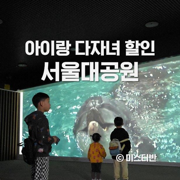  아이랑 서울대공원 동물원 다자녀 주차 할인