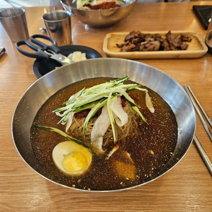  울산 팔곡밀면 매곡점 깔끔한 맛