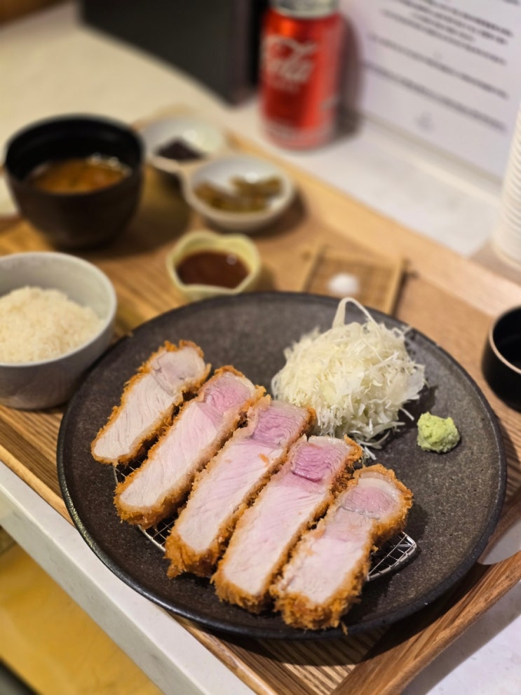 <b>울산삼산돈까스</b> 오사카멘치 삼산 블루리본 재방문 맛집