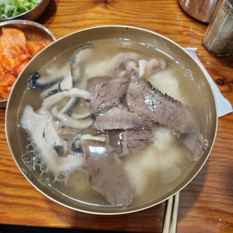  내돈내산 [명동] 하동관 - 미쉐린 가이드 음식점