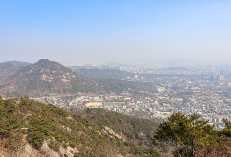  서울 인왕산 초보 등산 코스 무악재역 출발