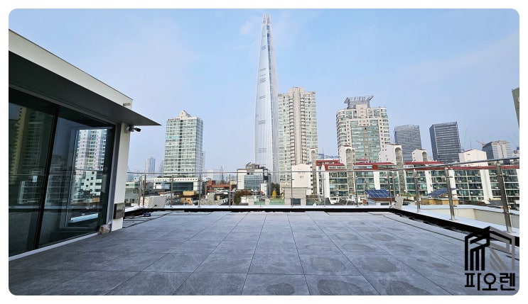  송파사옥임대 - 롯데타워뷰, 송리단길, 주차9대, 연면적 290평, 즉시사용가능.