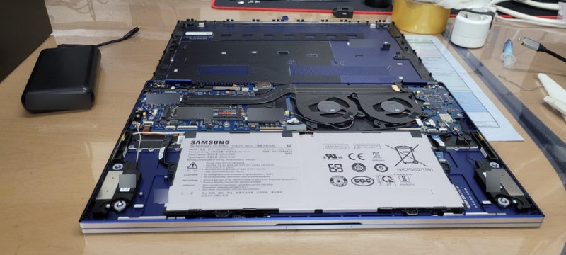삼성 NT950QCG 노트북 수리 - 청주 컴퓨터 수리 - 제이에스시스템 - JSSYSTEM