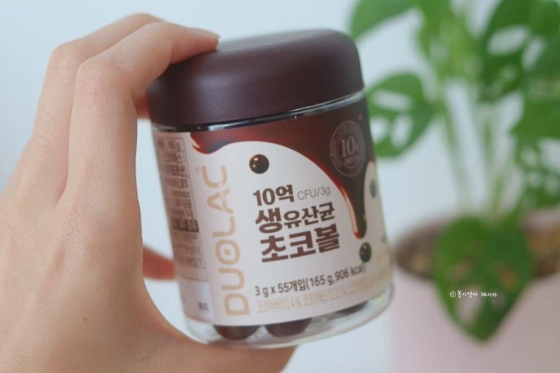 듀오락 맛있는 생유산균초코볼 간식처럼 먹어요
