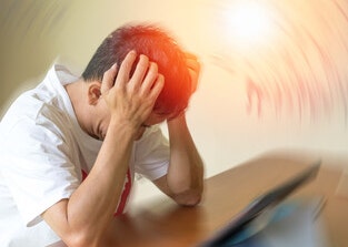 두통, 왼쪽 눈 위~윗머리 통증, 두통 없애는 법