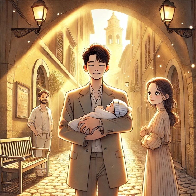 <b>송중기</b>, 로마에서 둘째 딸 득녀…<b>아내</b> 케이티와 행복한 일상