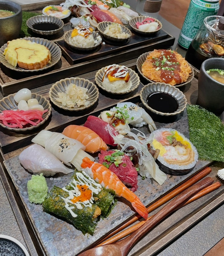  평택 안중 회, 초밥 포장 맛집 생선장수에서 새로 오픈한 홀 식당 길마카세 이제 안중 초밥 맛집은 길마카세!