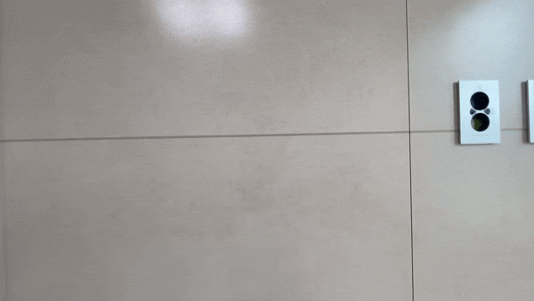  벽걸이tv구멍메꿈 , 아트월복원 후기