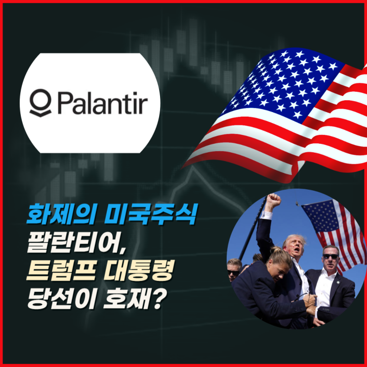  팔란티어(PLTR) 가격 상승! 트럼프 대통령 당선이 호재일까?