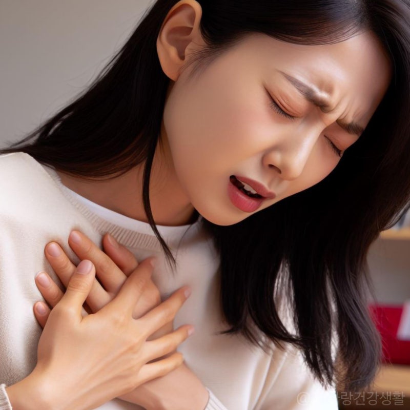오른쪽가슴위쪽통증 원인은 이것! 이럴땐 병원
