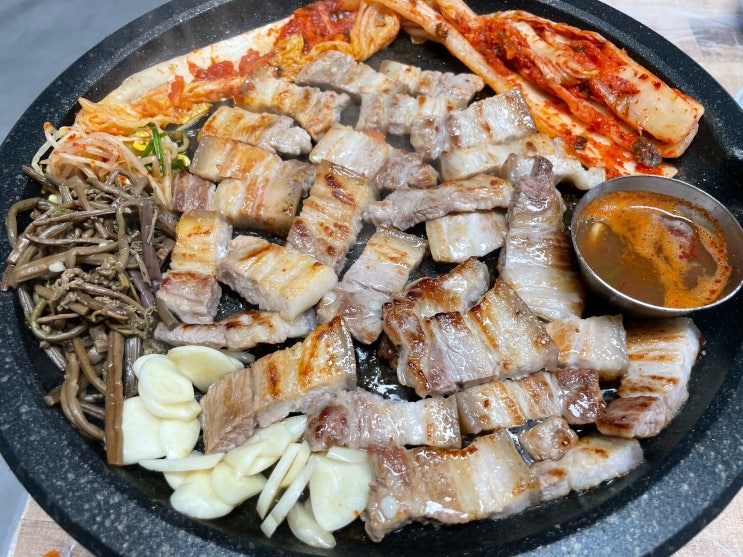  [고성 여행 맛집] 삼포마당넓은집 고기 한식 내돈내산