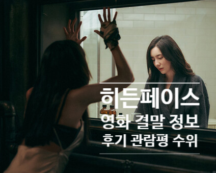  히든페이스 결말 정보 후기 영화 관람평 수위 원작 평점 정보