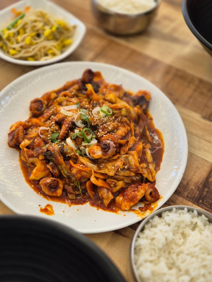  구리 맛집 중년들의 핫플레이스 내꾸미쭈꾸미 방문 후기