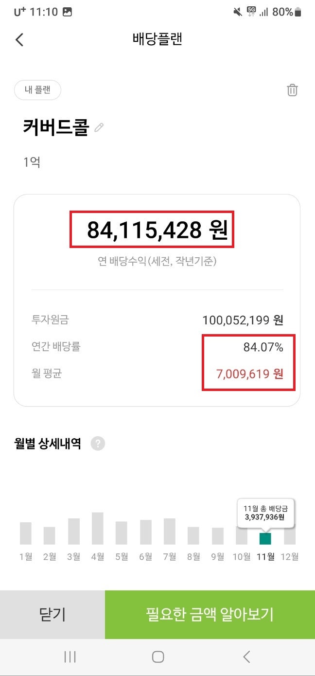  [배당] NH나무로 15% 배당주 포트폴리오 직접 구성해보기