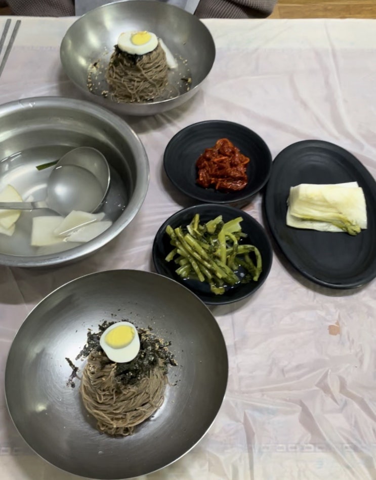  [고성 여행 맛집] 백촌막국수 내돈내산 웨이팅 안하는법