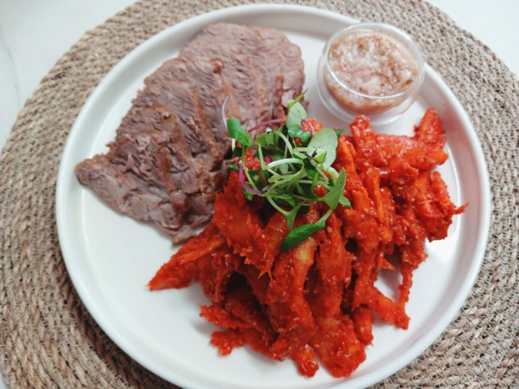  더덕무침 어사매횡성더덕영농조합법인 횡성더덕