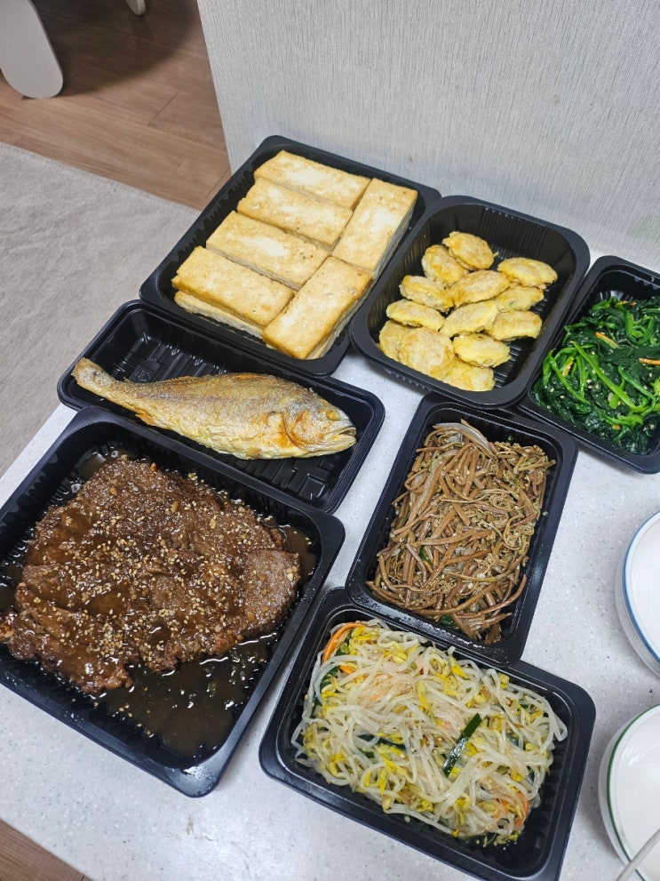  진이찬방 신풍역점 내돈내산 제사음식 주문하기