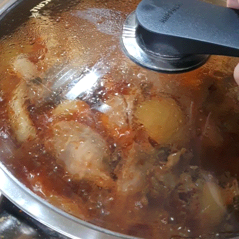 엽기닭볶음탕 레시피 따라잡기, 엽닭과 닭지그리 그 어디쯤