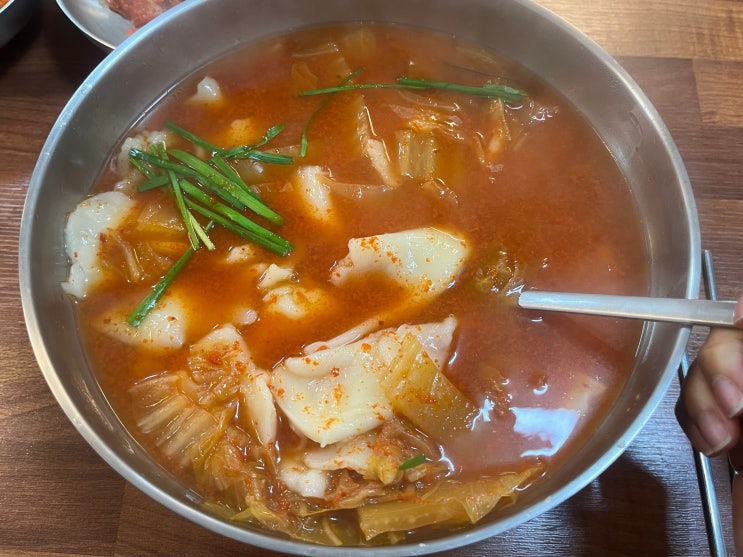  의정부 수제비 맛집 가능역 처매칼짬뽕 쌀쌀한 날씨엔 이게 딱