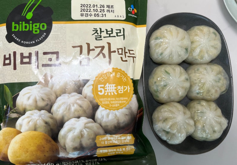 비비고 찰보리 감자만두 추천