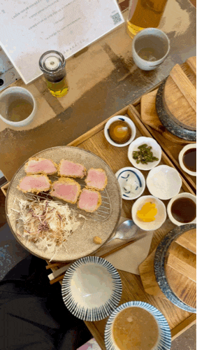  돌솥밥과 함께 나오는 돈카츠라니! 연남동 점심 맛집 카마카츠