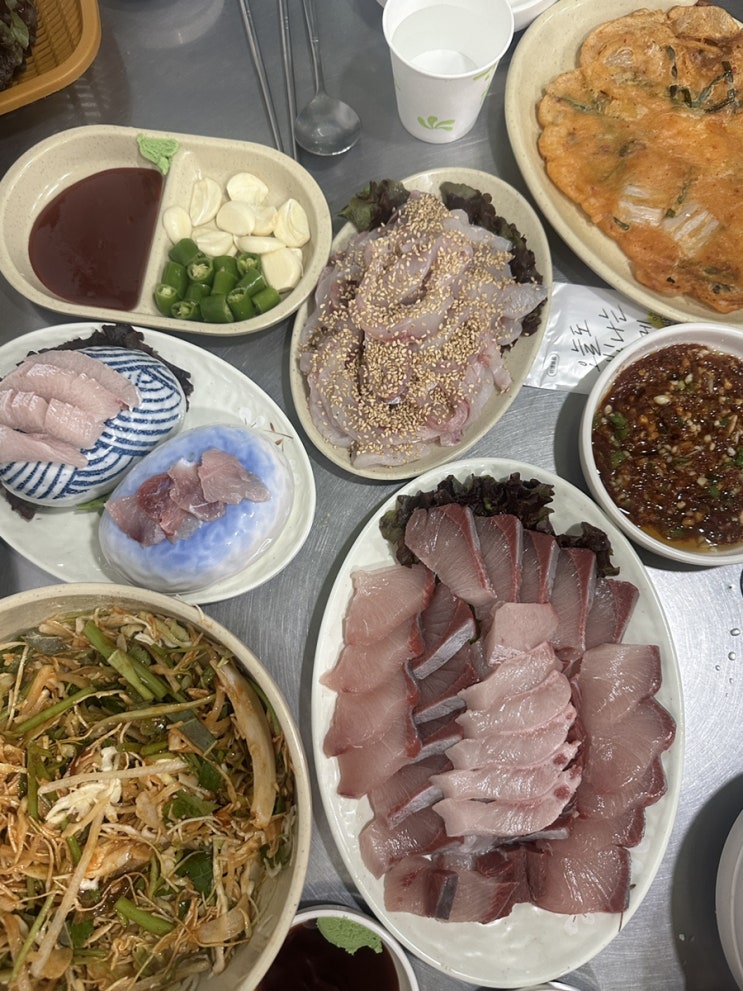  대전 문창동 아저씨들 숭어 방어 맛집 다리위오징어 내돈내산 존맛