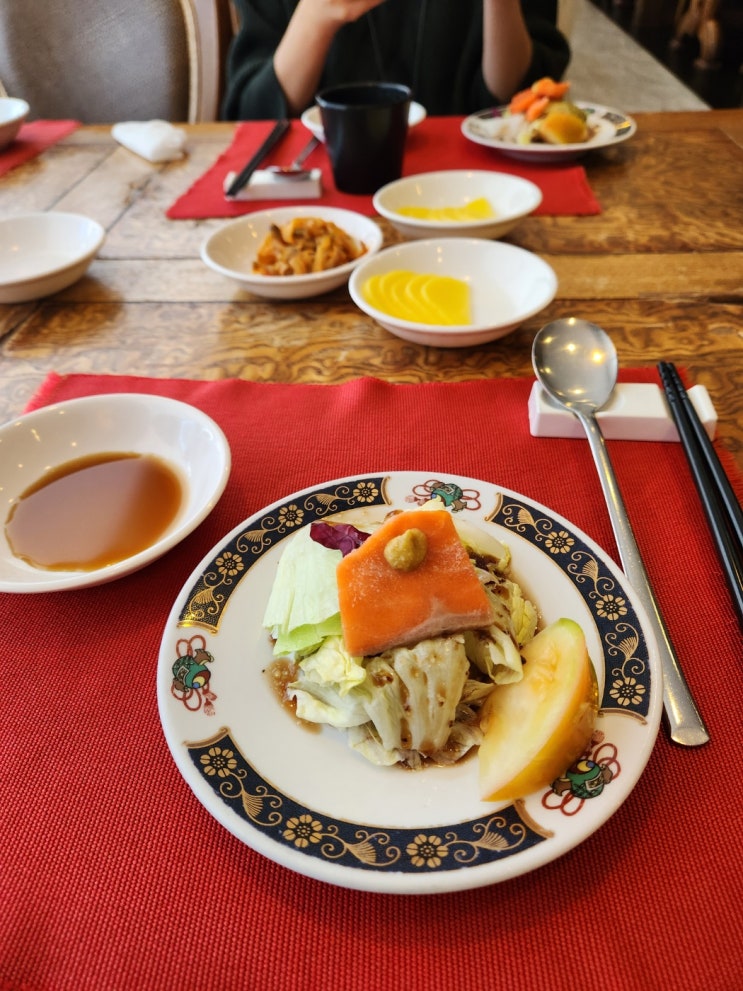  성남중식 코스요리 맛집 연말 단체모임 분당만강홍