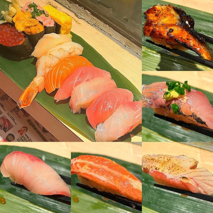  일본 도쿄여행 신주쿠역 초밥 맛집, 가성비 스시 맛집 우오가시 니혼이치 스탠딩 스시바