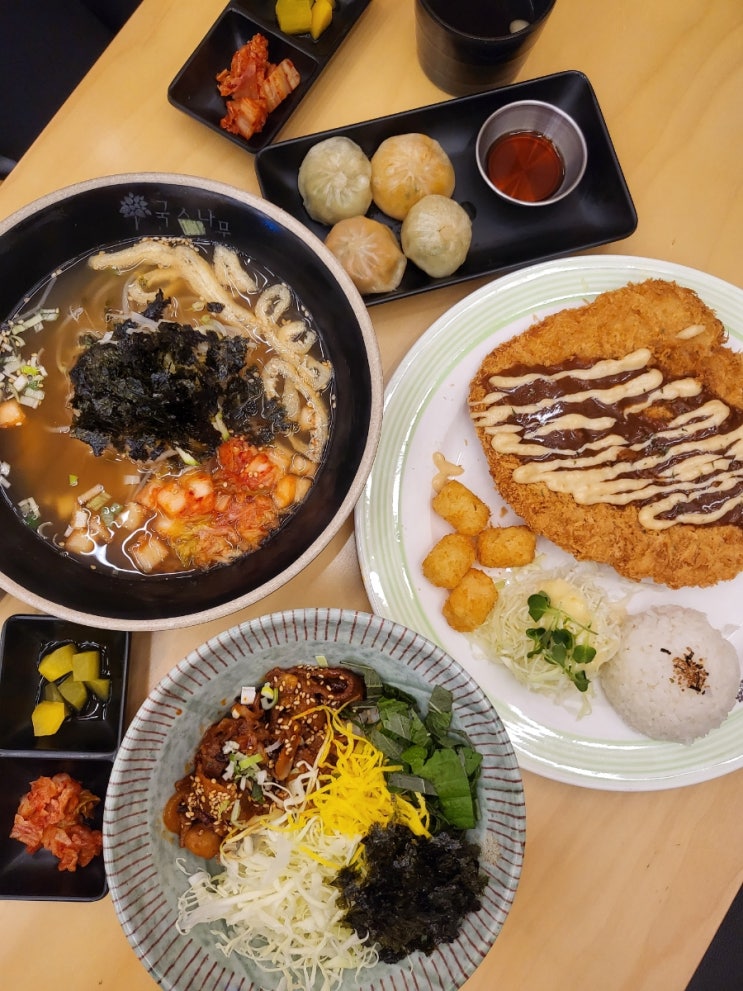  전주 효자동 분식 왕돈까스와 생면국수가 맛있는 국수나무 효자휴먼시아점