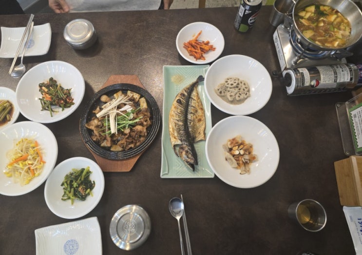  구미한식 금오산 맛집 팔팔화덕 생선구이