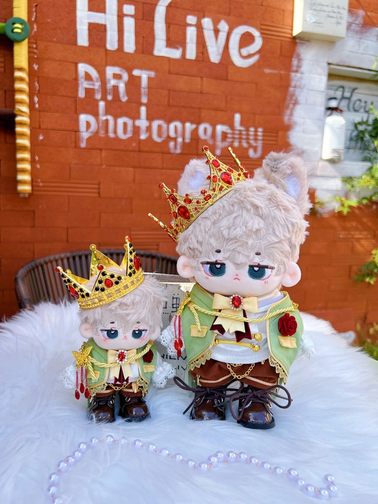  20cm 고귀한 어린 왕자 세트 인형옷 아이돌인형옷