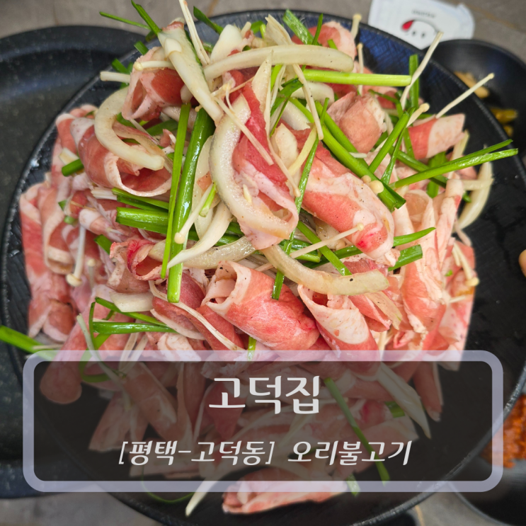  [평택-고덕동, 오리불고기] 고덕집 - 평택 오리고기 맛집