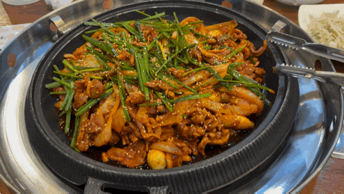  인천 계양구 맛집 감골오리에서 오리주물럭 먹고 왔어요