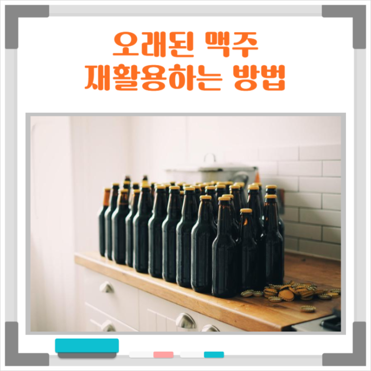  유통기한 지난 맥주 버리지 말고 이렇게 활용해보세요!
