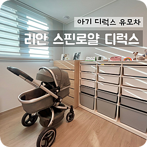 아기 디럭스 유모차 [리안 스핀로얄 디럭스] 후기_내돈내산
