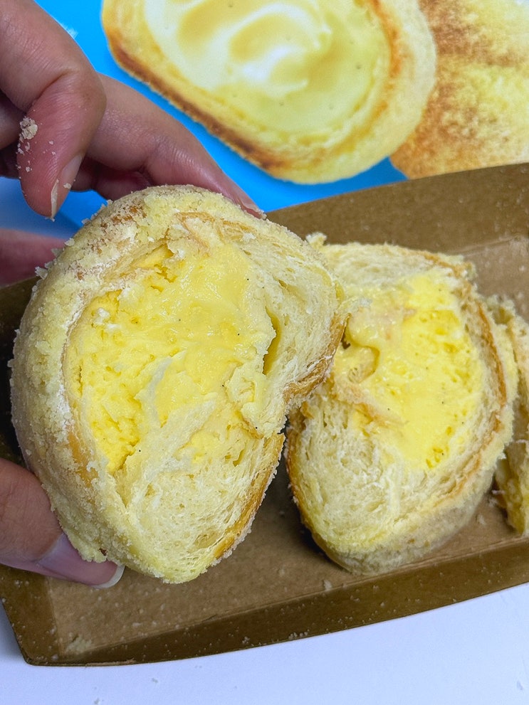  CU 빵순이를 놀라게 한 존맛탱 라라스윗 저당크림소금빵