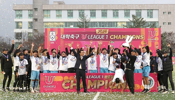 <b>선문대</b> <b>축구</b>부, <b>왕중왕전</b> 우승… 4관왕 달성