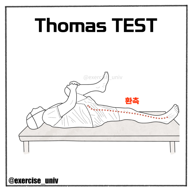 [건강운동관리사] 엉덩관절 굽힘근 스페셜테스트(이학적검사) 모음집 (Hip flexors special test list ...