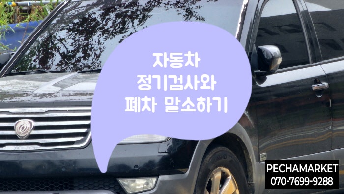  자동차 정기검사와 폐차 말소하기
