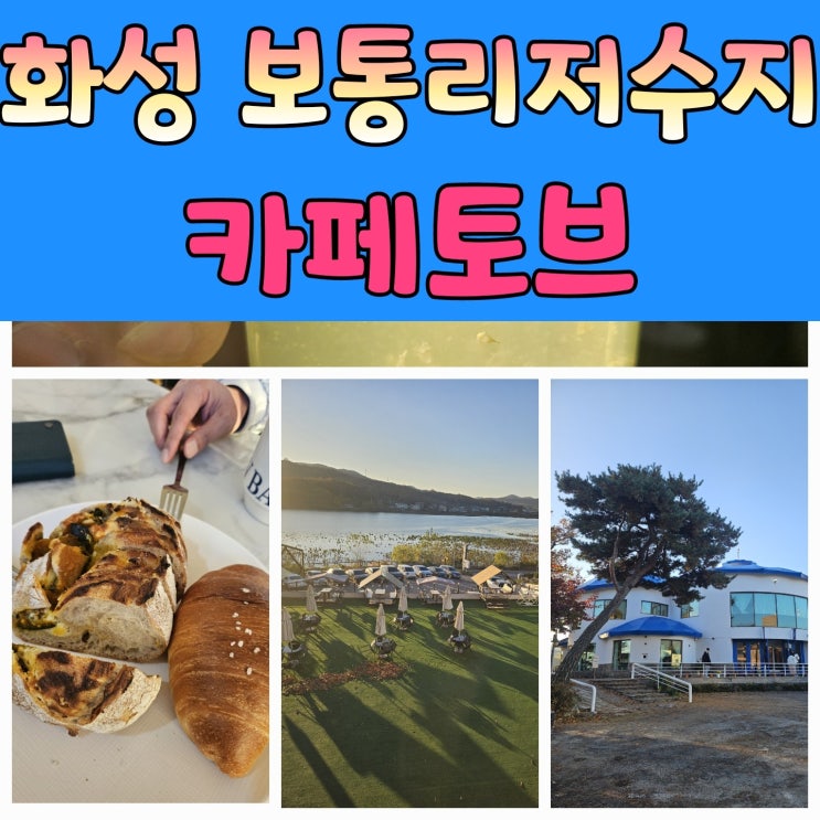  보통리저수지카페 분위기좋은 베이커리카페 [카페토브]