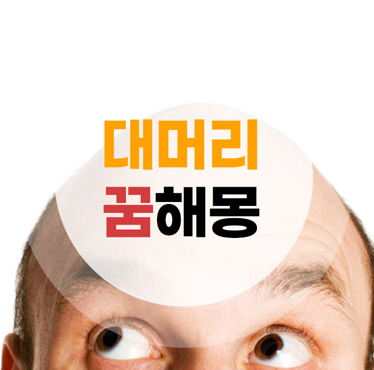 대머리 꿈 탈모꿈 대머리되는꿈 탈모되는꿈 가발쓰는꿈 머리빠진꿈
