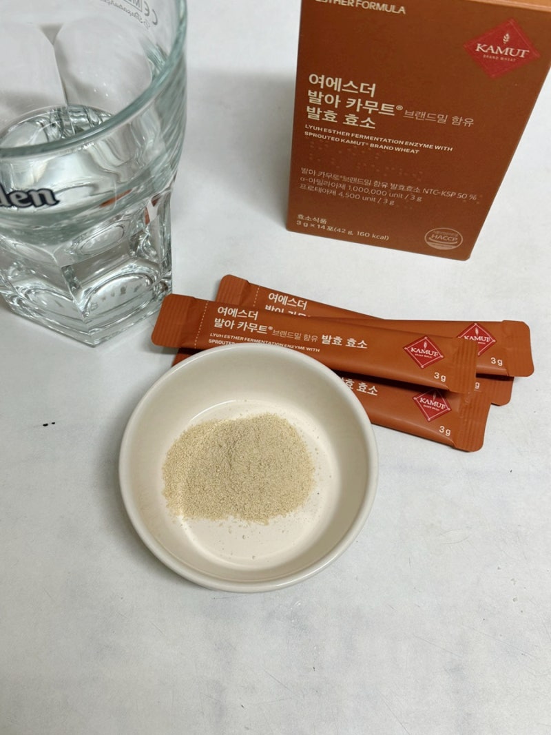 “여에스더 발아 카무트 발효 효소” 국내 최초 발아 효소 후기