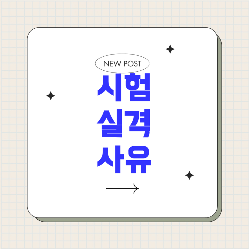 도로주행 시험 실격 사유와 감점 기준에 대한 이해