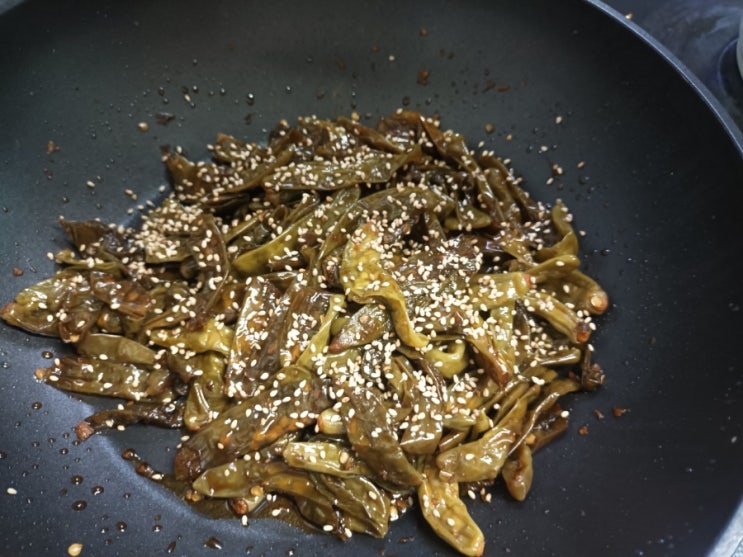  매콤한 꽈리고추조림 초간단 밑반찬 만들기