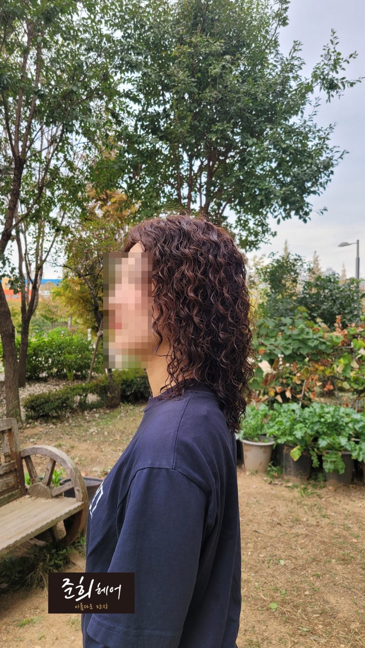  중단발 레트로히피펌은 김포 히피펌전문 준희헤어, 히피펌잘하는곳!