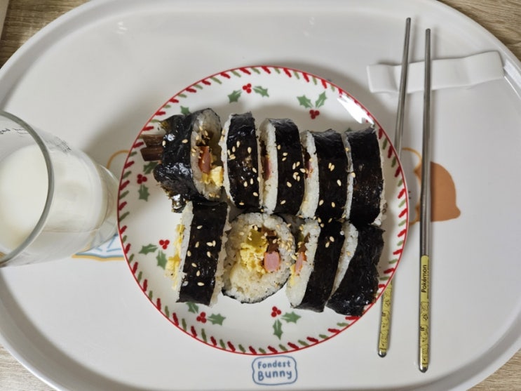  [도시락] 생각보다 쉬운 김밥 싸기