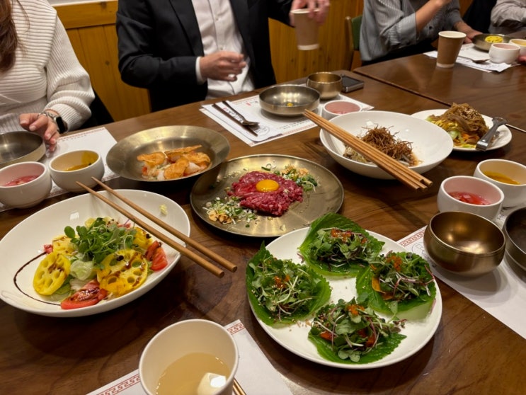  W18. 평택 안중 룸식당 한정식 코스요리 맛집 숙수대가 상견례 진연상 후기