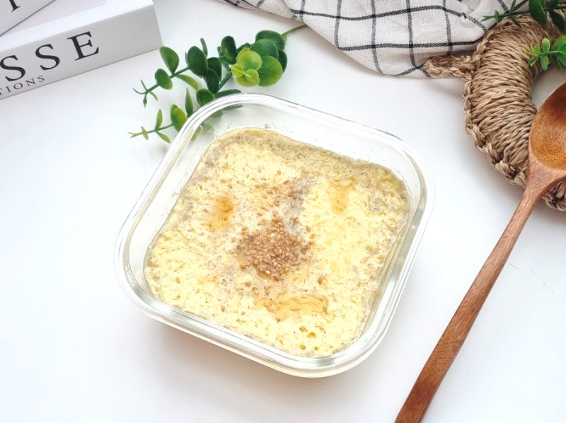엽떡 계란찜 레시피 전자렌지 용기 계란찜 만들기 소고기 다시다 사용
