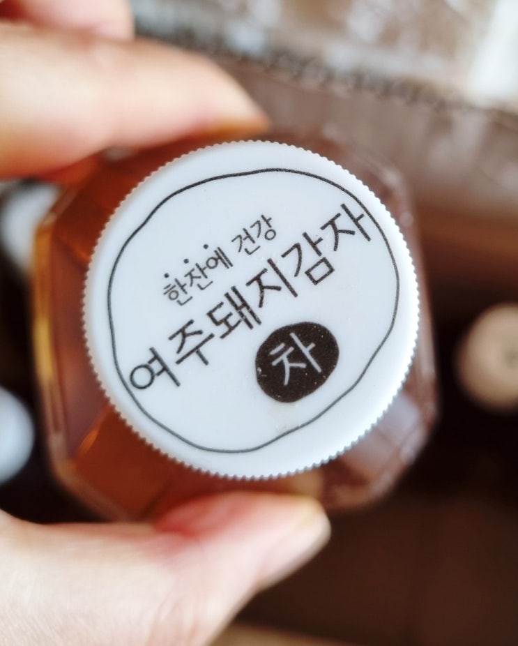  부모님 선물로도 딱! 갈증 해소를 챙겨주는 여주돼지감자차